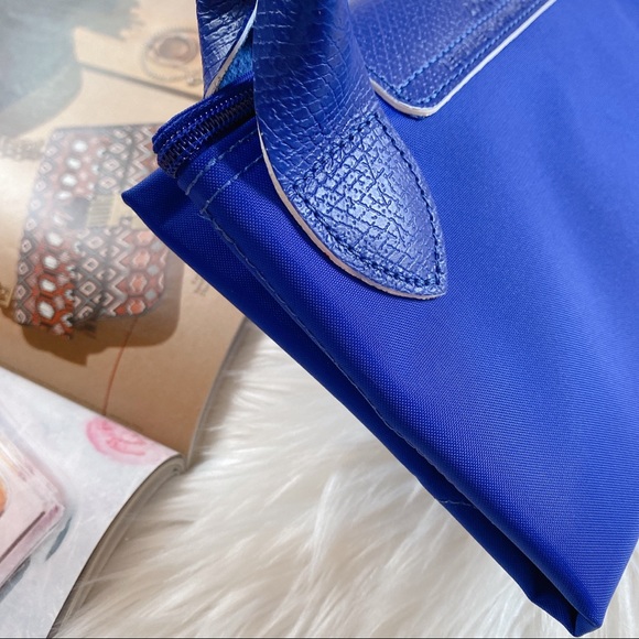 Longchamp Le Pliage Club Tote - Cobalt - Picture 8 of 14
